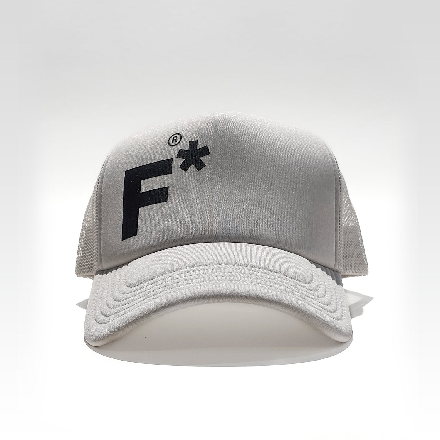 Frost Trucker Hat — Bone