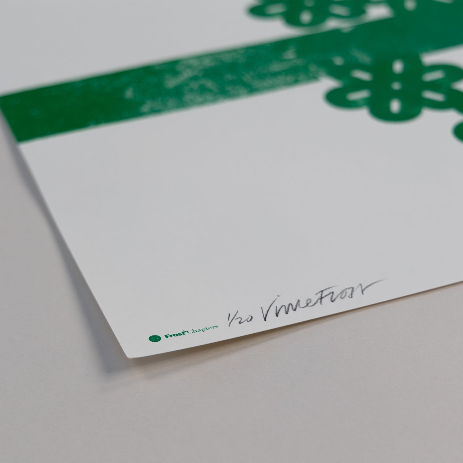 Frost*Chapters Poster Edition: Italian Citrus (Green)